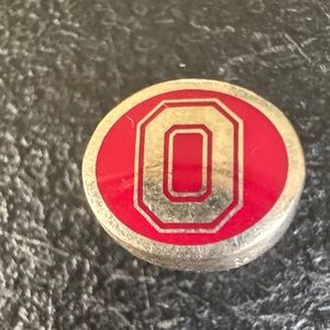 Block O Ohio State charm.  Retired Design.